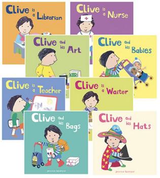 Board book All about Clive Board Book Set of 8 Book