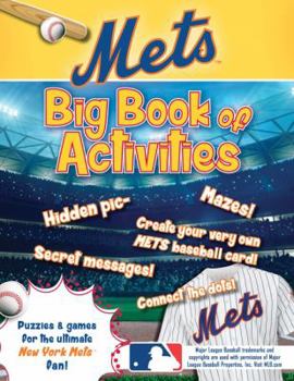 Paperback New York Mets: The Big Book of Activities Book