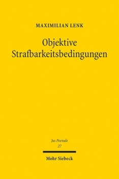 Hardcover Objektive Strafbarkeitsbedingungen [German] Book