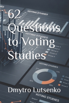 Paperback 62 Questions to Voting Studies Book