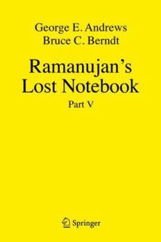 Hardcover Ramanujan's Lost Notebook: Part V Book