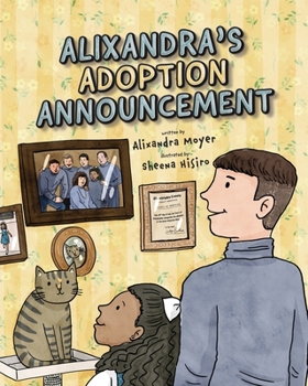 Paperback Alixandra's Adoption Announcement Book
