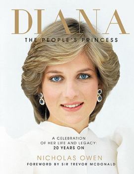 Hardcover Diana The Peoples Princess Book