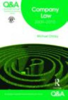 Paperback Q&A Company Law 2007-2008 Book