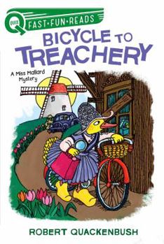 Hardcover Bicycle to Treachery: A Quix Book