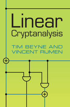 Hardcover Linear Cryptanalysis Book