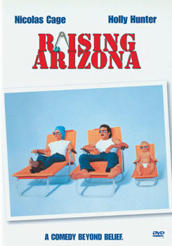 DVD Raising Arizona Book