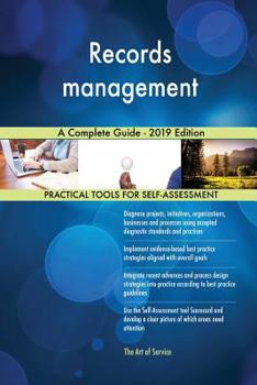 Paperback Records management A Complete Guide - 2019 Edition Book