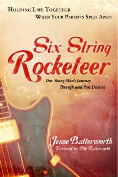 Paperback Six String Rocketeer: Holding Life Together When Your Parents Split Apart Book