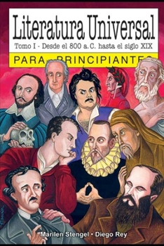 Paperback Literatura Universal para principiantes: con ilustraciones de Diego Rey [Spanish] Book