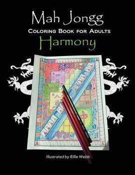 Paperback Mah Jongg Coloring Book for Adults: Harmony Book