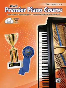 Paperback Premier Piano Course Performance, Bk 4: Book & Online Audio (Premier Piano Course, Bk 4) Book