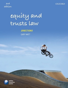 Paperback Equity and Trusts Law Directions Book