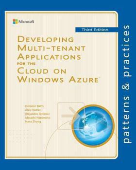 Paperback Developing Multi-tenant Applications for the Cloud on Windows Azure Book