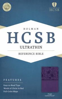 Imitation Leather Ultrathin Reference Bible-HCSB Book
