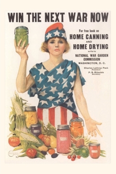 Paperback Vintage Journal Poster Encouraging Canning Book