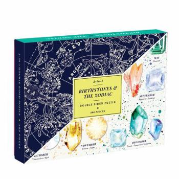 Game Birthstones & the Zodiac 2-Sided 500 Piece Puzzle Book