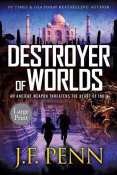 Paperback Destroyer of Worlds: Large Print Edition [Large Print] Book