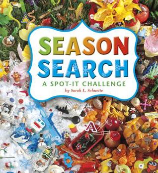 Hardcover Season Search: A Spot-It Challenge Book