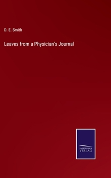 Hardcover Leaves from a Physician's Journal Book