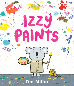 Hardcover Izzy Paints Book