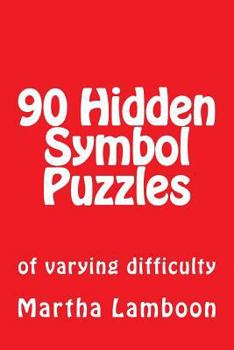 Paperback Hidden Symbol Puzzles: of varying difficulty Book