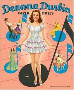 Paperback Deanna Durbin Paper Dolls Book