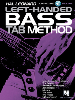 Paperback Hal Leonard Left-Handed Bass Tab Method - Book 1 Book
