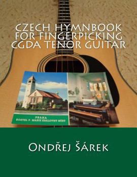 Paperback Czech Hymnbook for fingerpicking CGDA Tenor Guitar Book