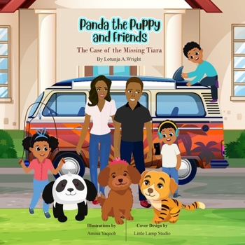 Paperback Panda the Puppy and Friends: The Case of the Missing Tiara Book