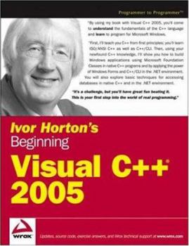 Paperback Ivor Horton's Beginning Visual C++ 2005 Book
