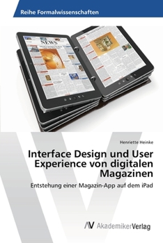 Paperback Interface Design und User Experience von digitalen Magazinen [German] Book