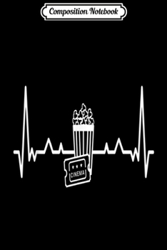Composition Notebook: Heartbeat Movie Cinema ECG Beat  Journal/Notebook Blank Lined Ruled 6x9 100 Pages