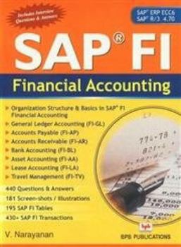Paperback SAP FI Financial Accounting Book