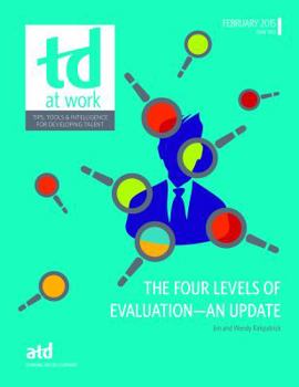 Paperback The Four Levels of Evaluation: An Update Book