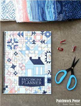 Spiral-bound Patchwork Planner Book