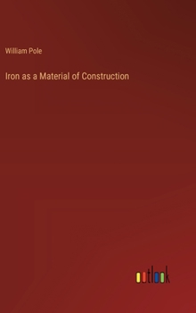 Hardcover Iron as a Material of Construction Book