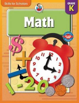 Paperback Skills for Scholars Math, Kindergarten Book