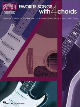 Paperback Favorite Songs with 4 Chords Book