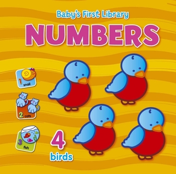 Board book Baby's First Library - Numbers Book