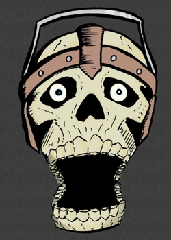 Paperback Screaming Skull Journal Book
