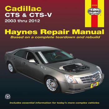 Paperback Haynes Cadillac CTS Automotive Repair Manual Book
