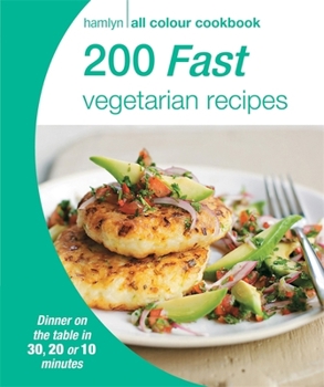Paperback Hamlyn All Colour Cookery: 200 Fast Vegetarian Recipes: Hamlyn All Colour Cookbook Book