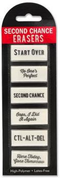 Hardcover Erasers Second Chance Book