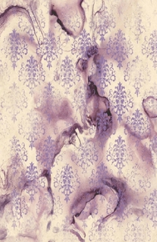 Paperback Dot Grid Journal Notebook: Purple Lavender Ephemera - Bullet Planner Book - Dotted Grid - 5.5 X 8.5" 120 Pg - DIY Weekly Spread - Organizer - Hab Book