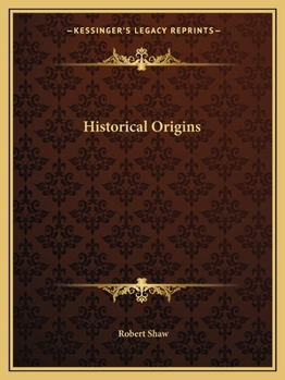 Paperback Historical Origins Book