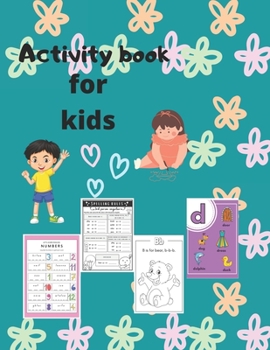 Paperback Activity book for girls and boys. Size A 4, contains 113 pages Book