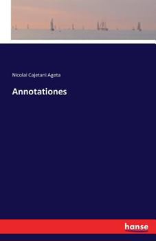 Paperback Annotationes Book