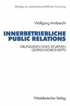 Paperback Innerbetriebliche Public Relations [German] Book