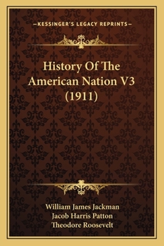 Paperback History Of The American Nation V3 (1911) Book